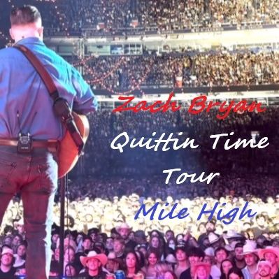 Project art for Zach Bryan - Quittin' Time Tour at Mile High