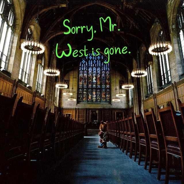 Project art for Sorry. Mr. West is gone. (2005)